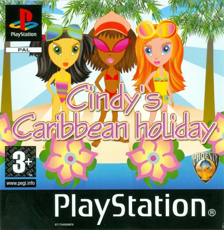 Cindy's Caribbean Holiday box art for Playstation